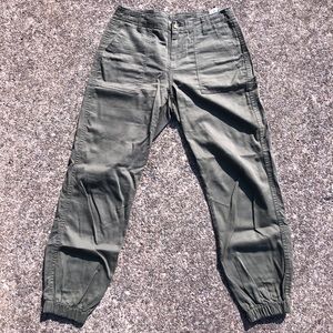 VANILLA STAR cuffed cargo type pants